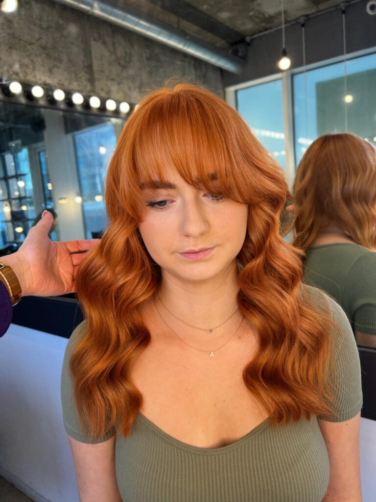 Bright Copper With Auburn Undertones Visual Idea Bright Copper With Auburn Undertones Visual Idea — Auburn Hair