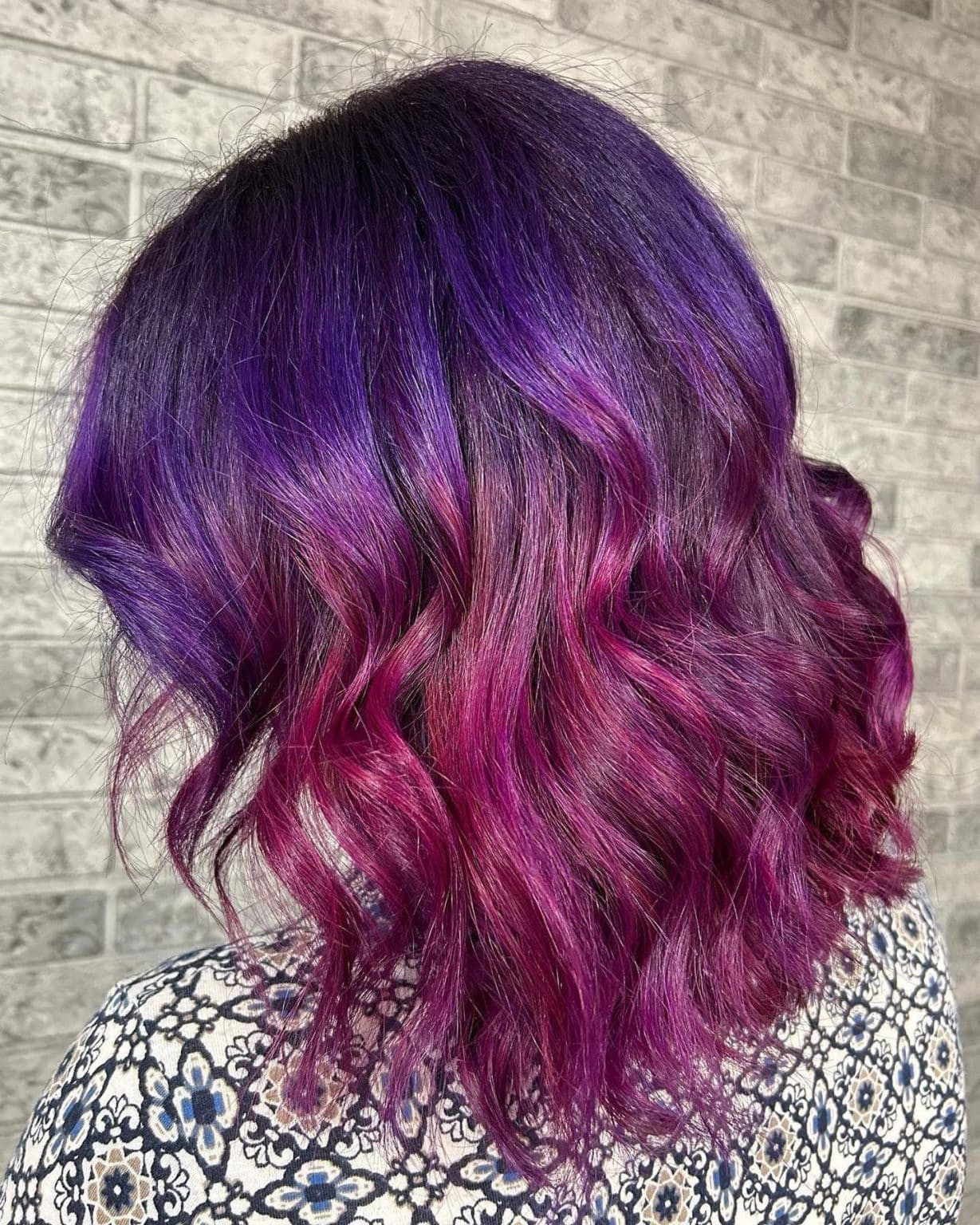 Purple To Pink Gradient Visual Idea Purple To Pink Gradient Visual Idea — Vivid Hair Colors