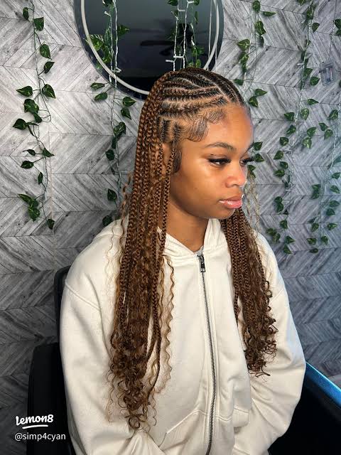 Smooth Black to Blonde Gradient Braids — Colorful Braids