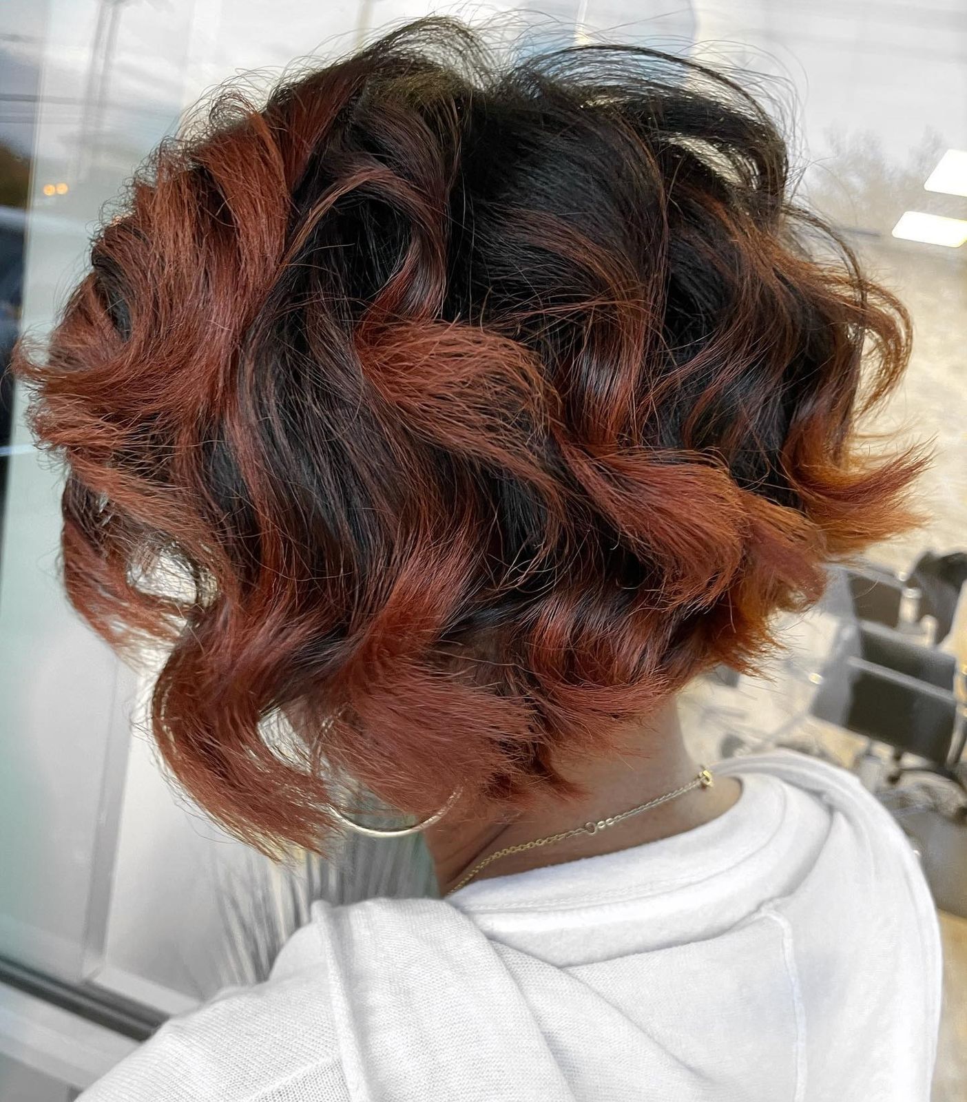 Dark Base With Copper And Red Undertones Visual Idea Dark Base With Copper And Red Undertones Visual Idea — Hair Color for Black Women