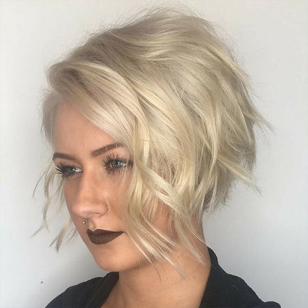 Tousled Platinum Pixie Bob