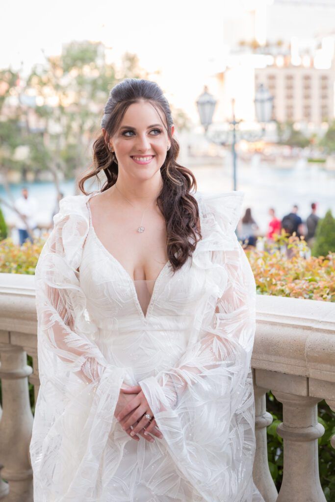 Side Swept Dark Brown Waves Half Up Side Swept Dark Brown Waves Half Up — Half Up Half Down Wedding Hair