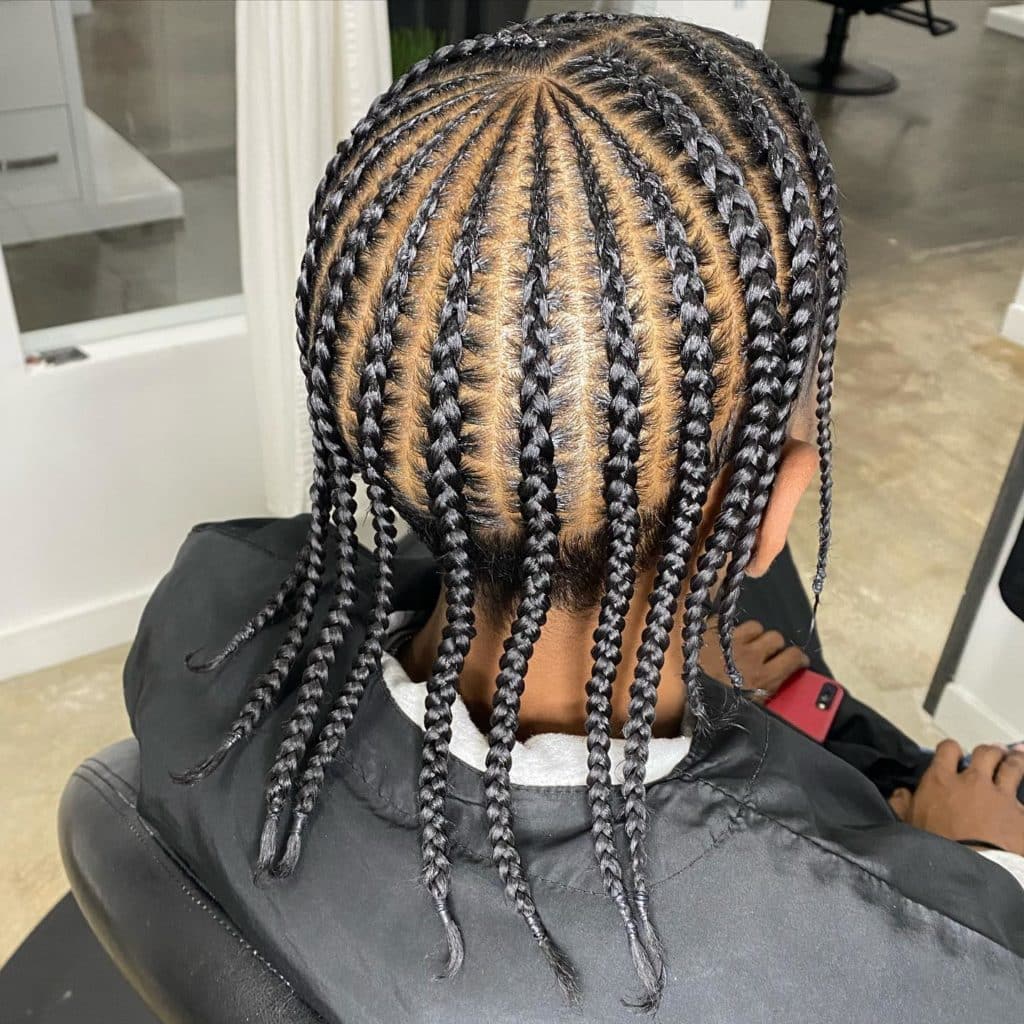 Perfectly Uniform Mid-Back Braids Perfectly Uniform Mid-Back Braids — Pop Smoke Braids