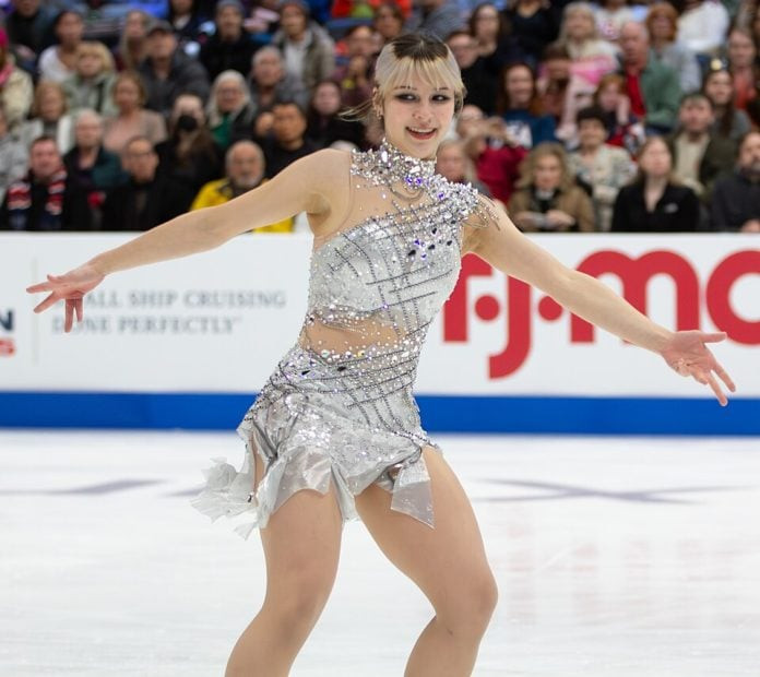 Bleached Blonde Blowout Bleached Blonde Blowout — Figure Skating Hairstyles