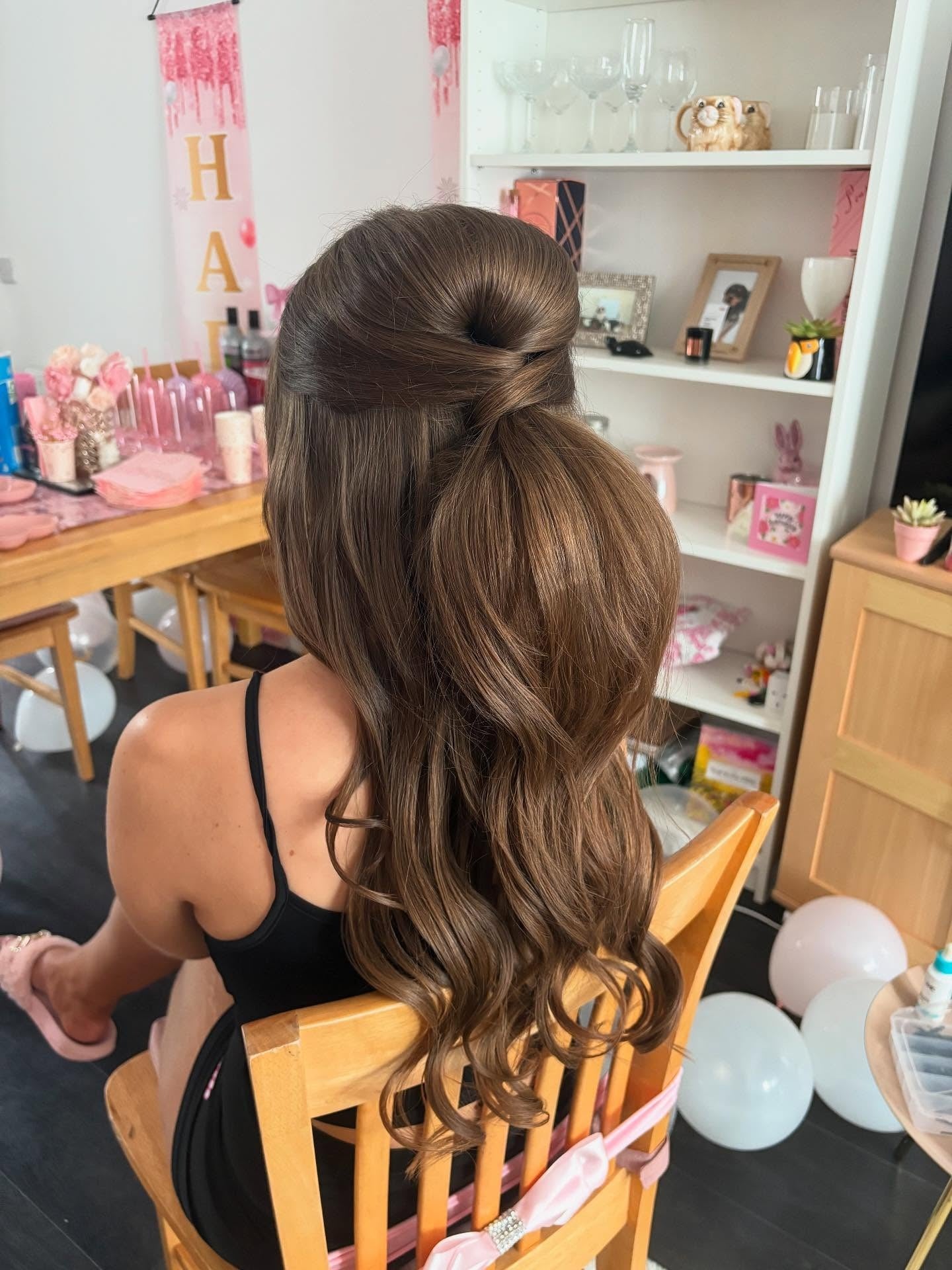 Dark Brown Visual Idea Dark Brown Visual Idea — Birthday Hairstyles