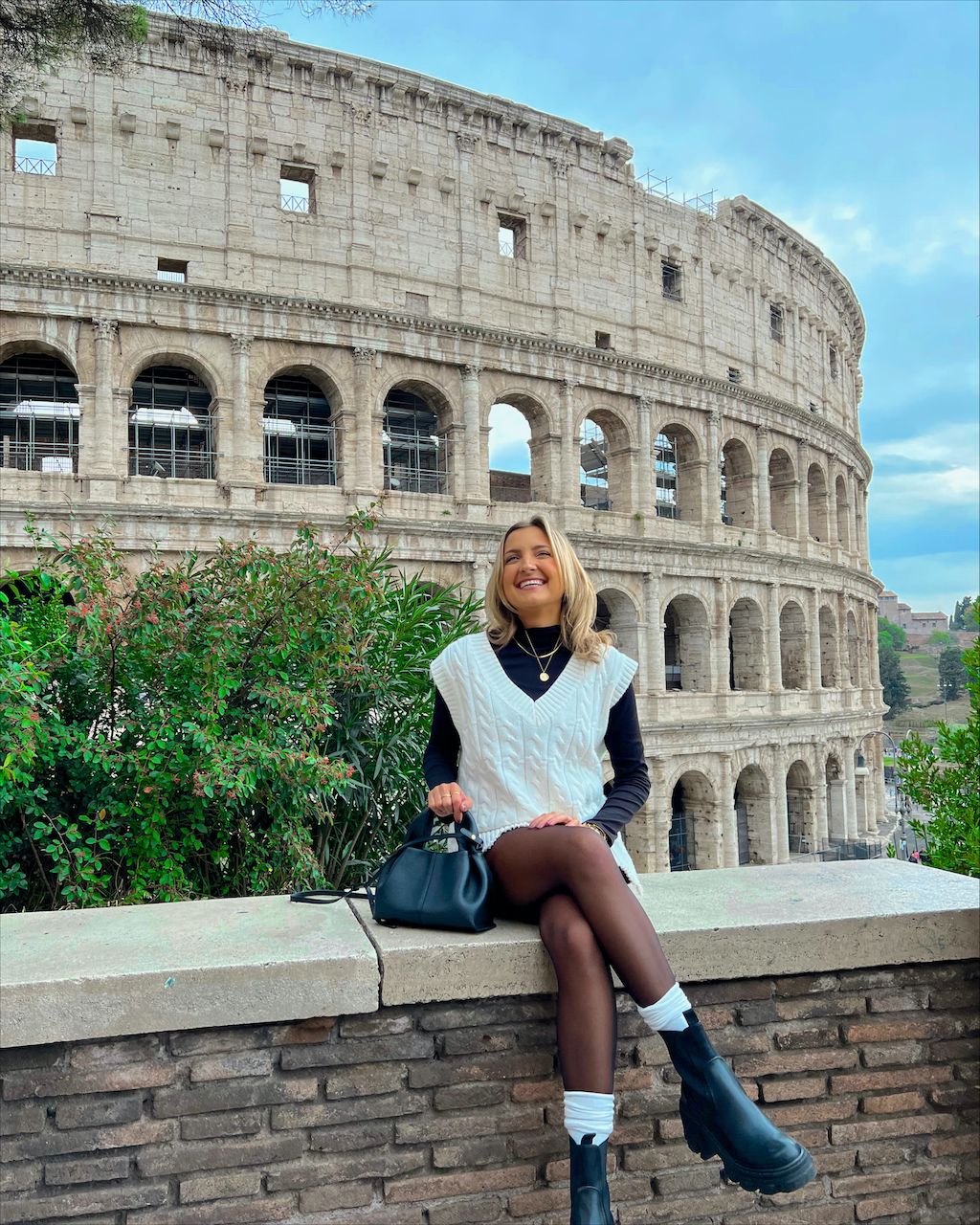 Cable-Knit Vest for Cozy Yet Stylish Exploration Cable-Knit Vest for Cozy Yet Stylish Exploration — Rome Outfits
