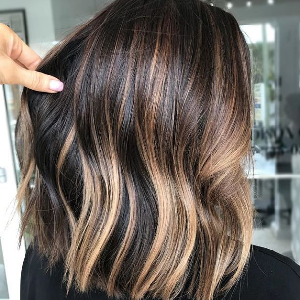 Dark Brown Base With Blonde Highlights Visual Idea — Brown and Blonde Hair
