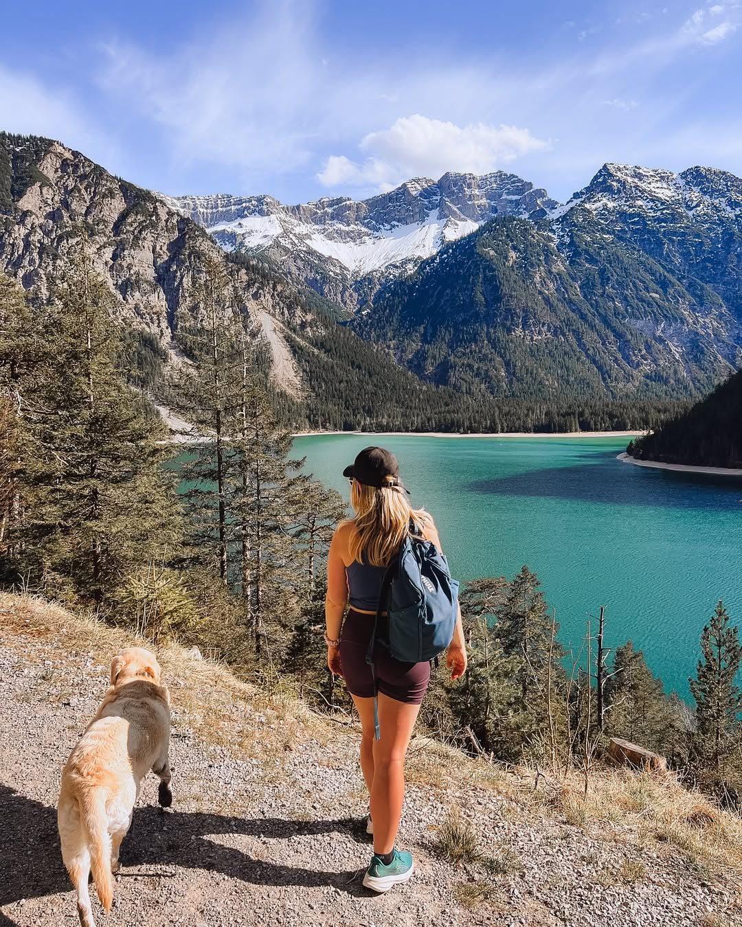 Athletic Shorts and Tank Top for Lakeside Hiking Adventures — Lake Outfits
