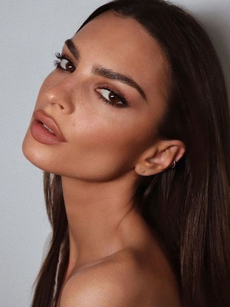 Mid-Back Dark Brown With Lighter Highlights — Hair Color for Fair Skin Brown Eyes