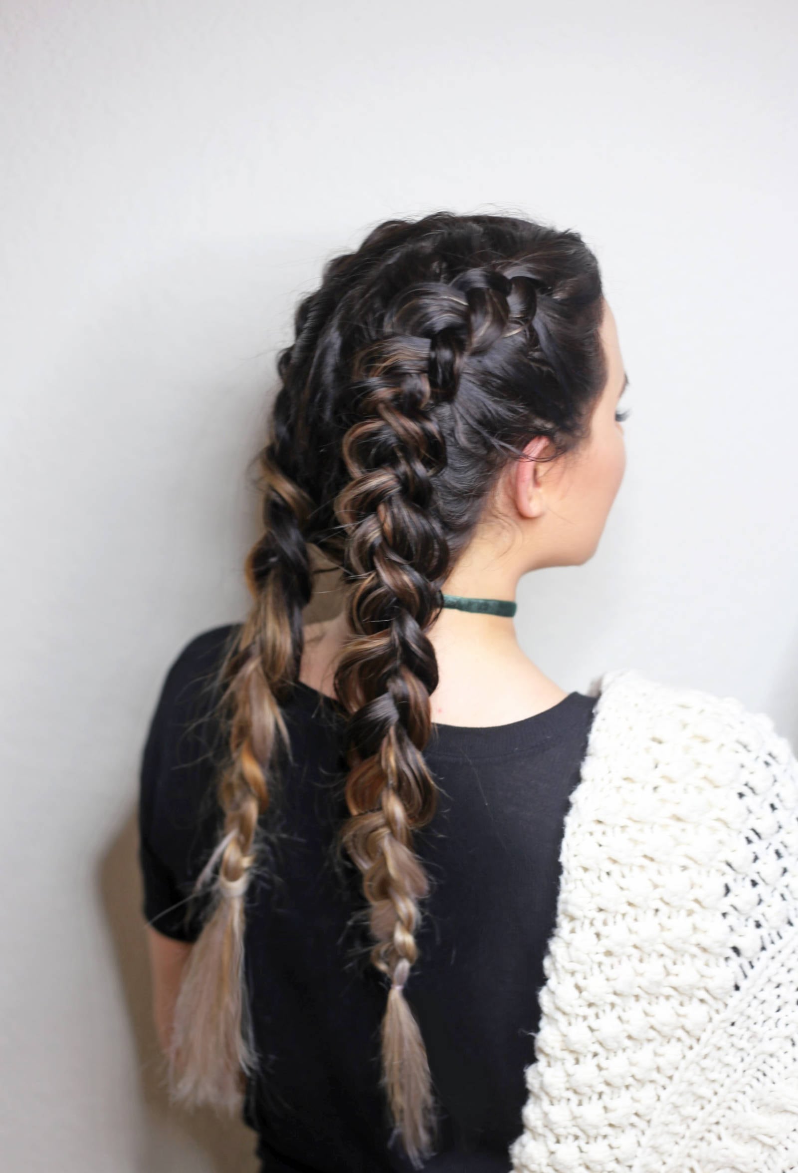 Dutch to Bubble Braid Combo — Dutch Braid
