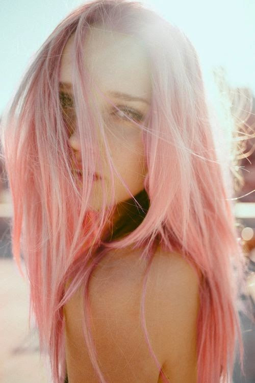 Ethereal Light Pink With Wispy Bangs Ethereal Light Pink With Wispy Bangs — Light Pink Hair