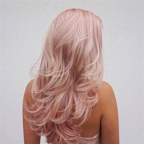 Rose Gold With Blonde Undertones Visual Idea Rose Gold With Blonde Undertones Visual Idea — Hair Color for Tan Skin