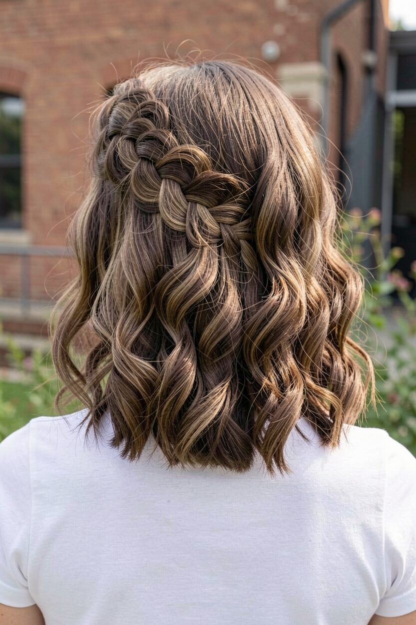Half-Up Half-Down with Braid Half-Up Half-Down with Braid — Formal Hairstyles