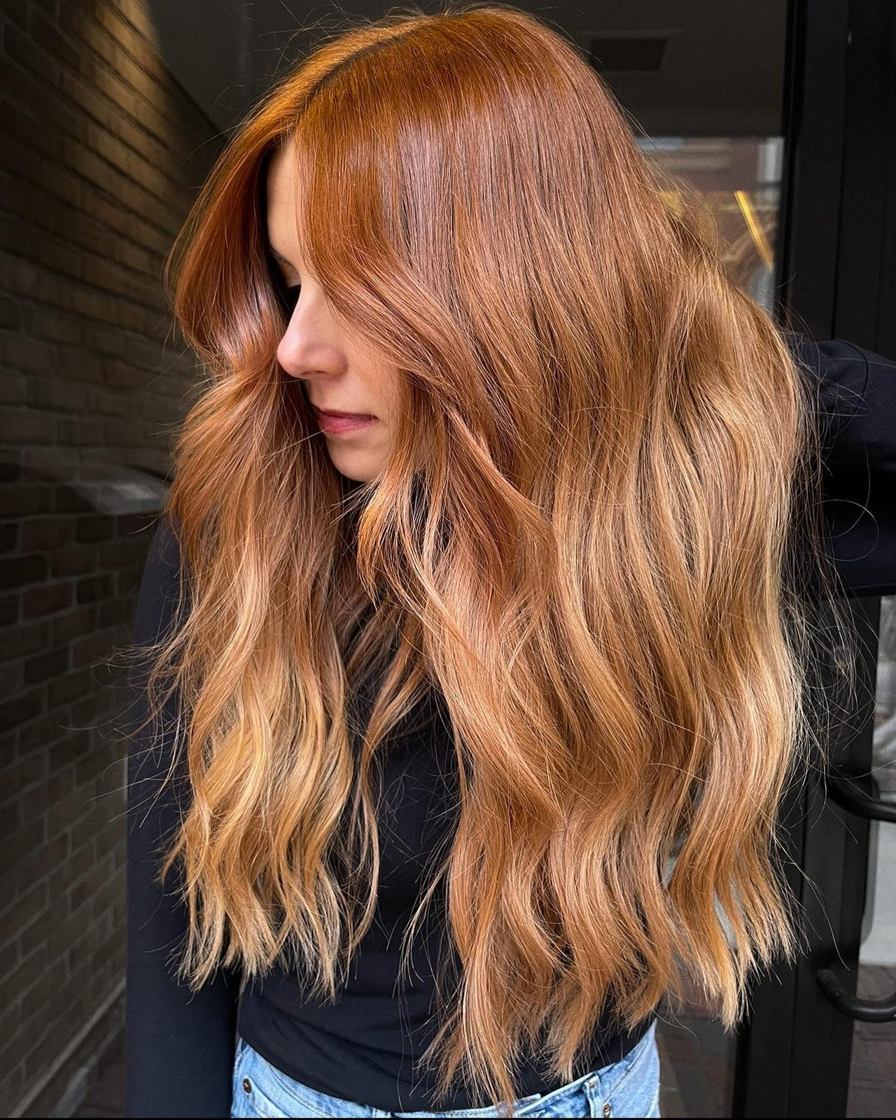 Long Layers Visual Idea Long Layers Visual Idea — Copper Blonde