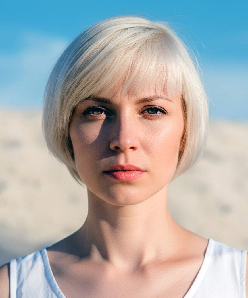 Ear Visual Idea Ear Visual Idea — Short Bob