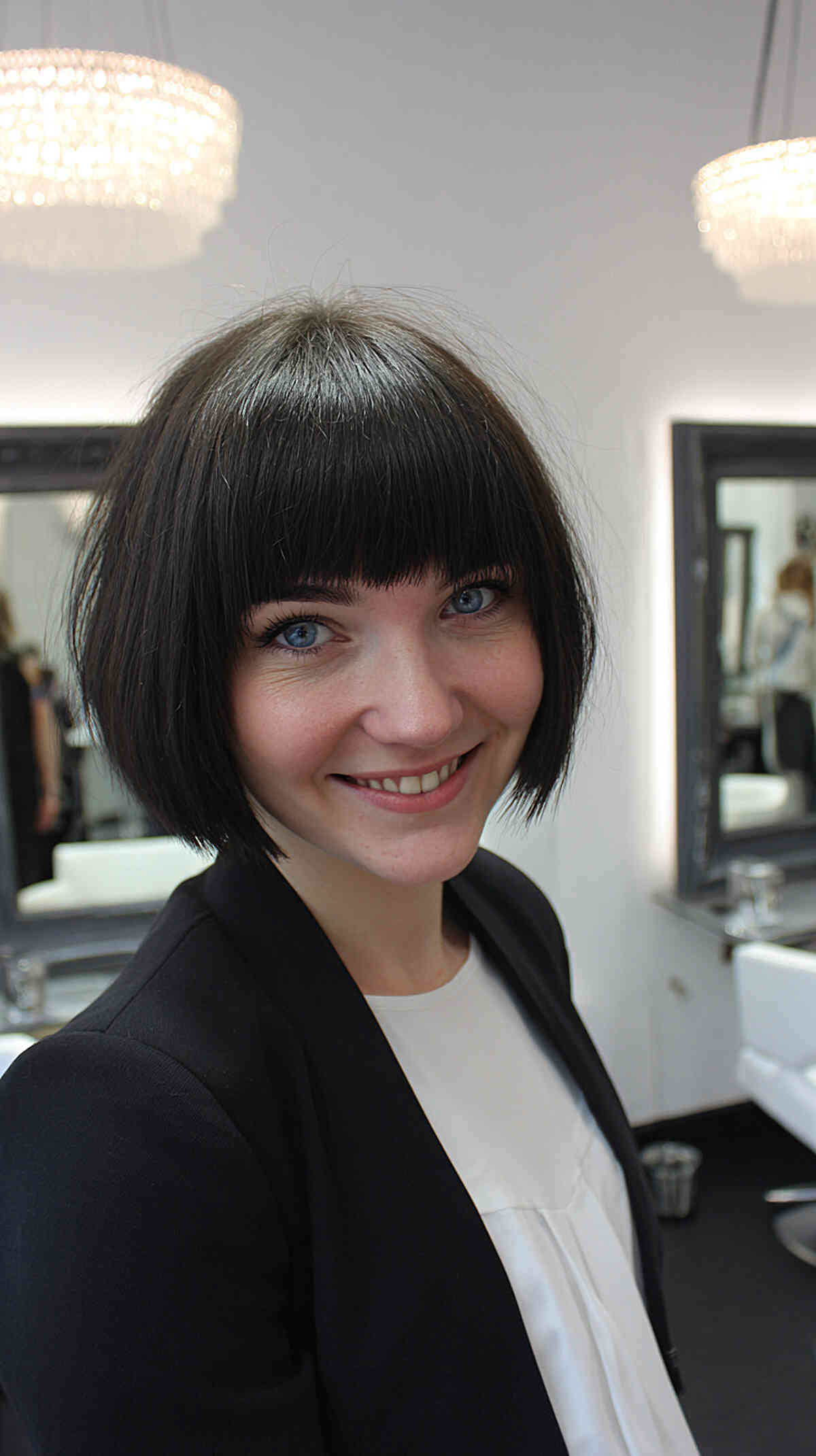Textured Pixie Bob With Choppy Bangs Textured Pixie Bob With Choppy Bangs — Short Hair with Bangs