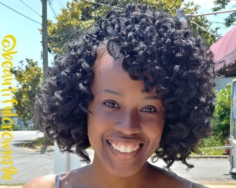 Mid-Back Length Bouncy Curls — Flexi Rod Set