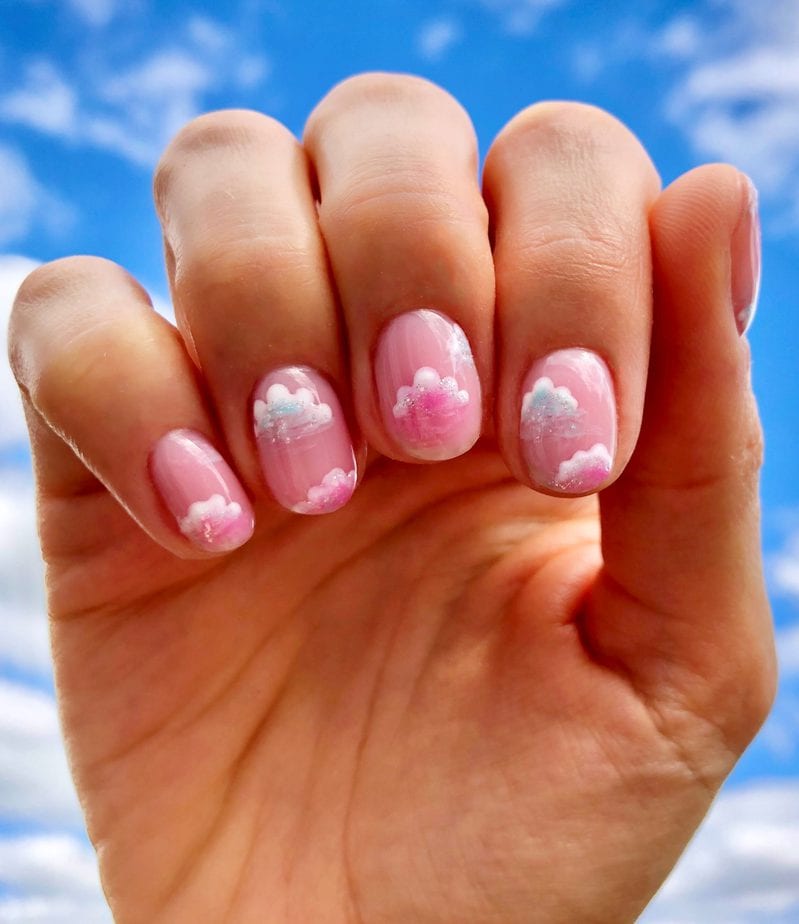 Clouds On All Nails Visual Idea Clouds On All Nails Visual Idea — Cloud Nails