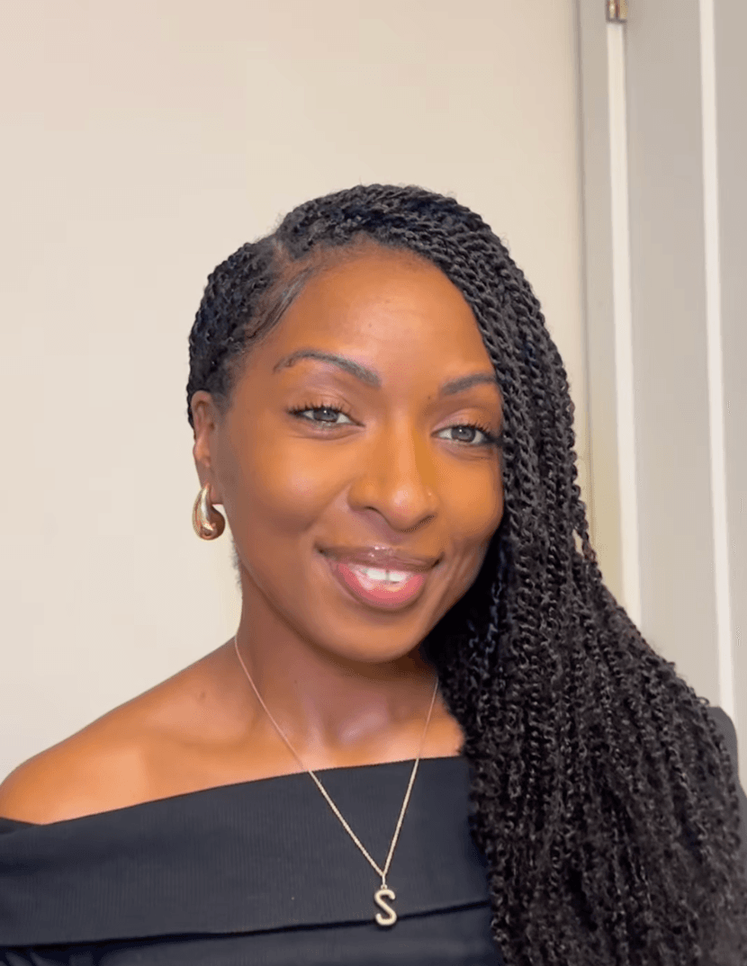 Shoulder Visual Idea — Mini Braids