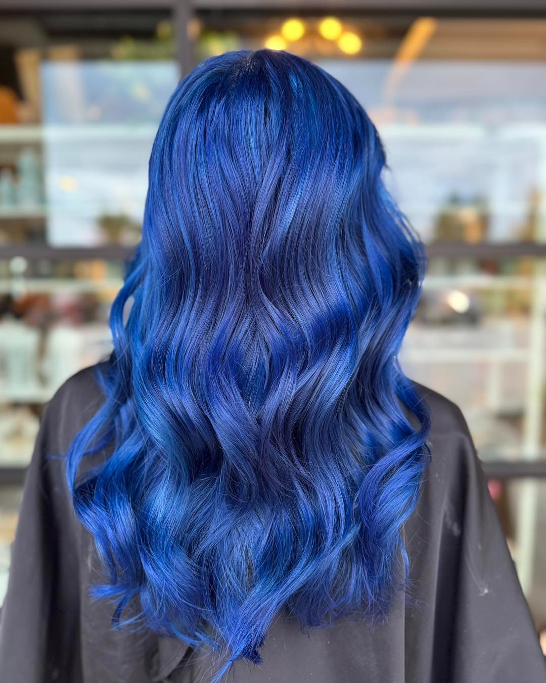 Thick Wavy Royal Blue Thick Wavy Royal Blue — Royal Blue Hair