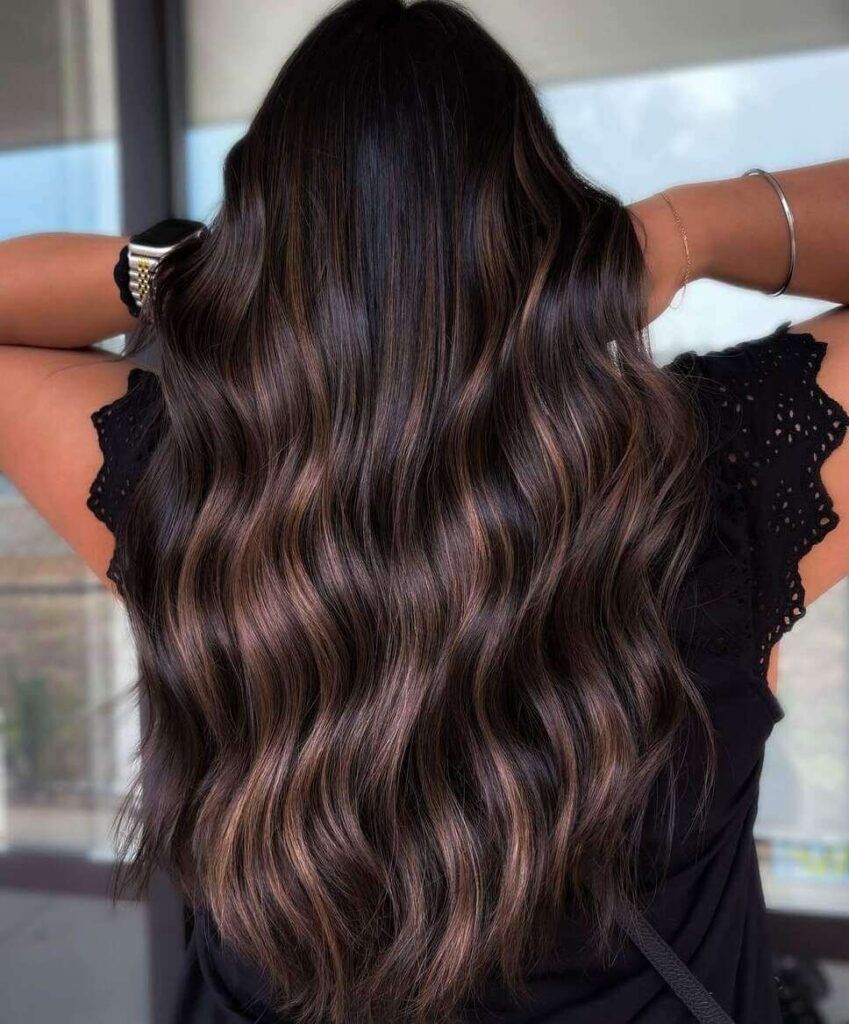 Dark Brown With Subtle Highlights Dark Brown With Subtle Highlights — Hair Color Ideas for Dark Hair