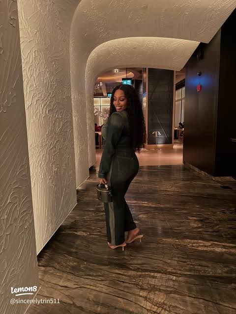 Fitted Denim Jumpsuit for a Chic Evening Fitted Denim Jumpsuit for a Chic Evening — Toronto Outfits