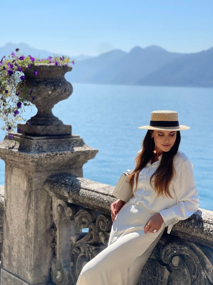 Ivory Silk Shirt Dress for a Sophisticated Lakeside Outing — Lake Outfits