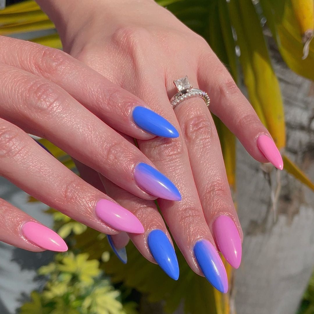 15+ *Perfect* Gender Reveal Nails I'm Obsessing Over