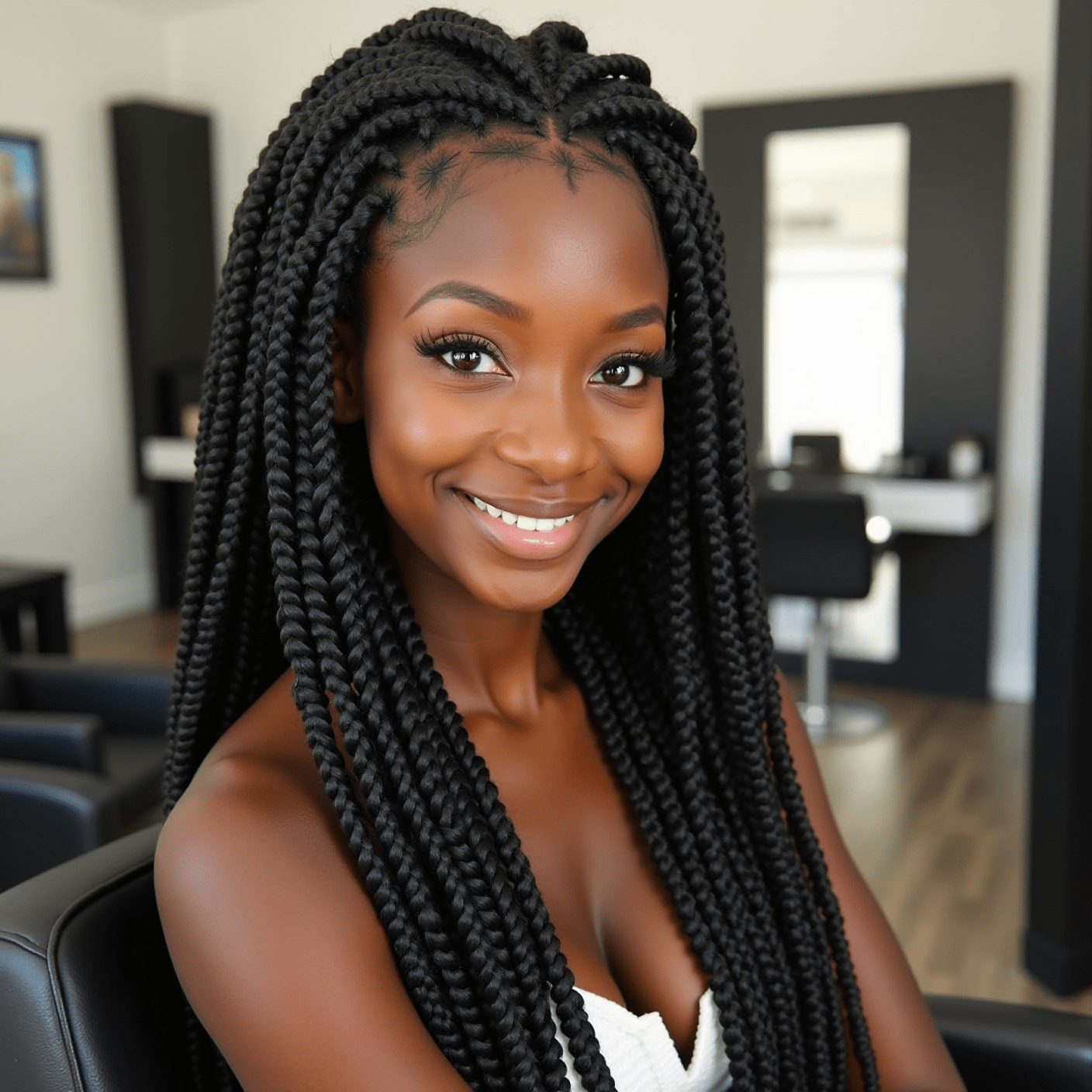 Jumbo Knotless Braids Killeen TX | Big, Bold & Beautiful Style