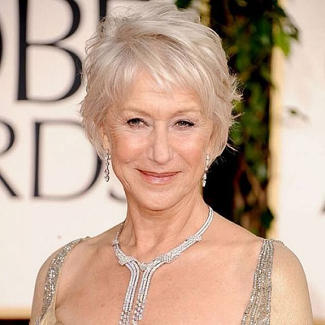 Textured Silver Bob With Wispy Bangs Textured Silver Bob With Wispy Bangs — Bob for Women Over 60