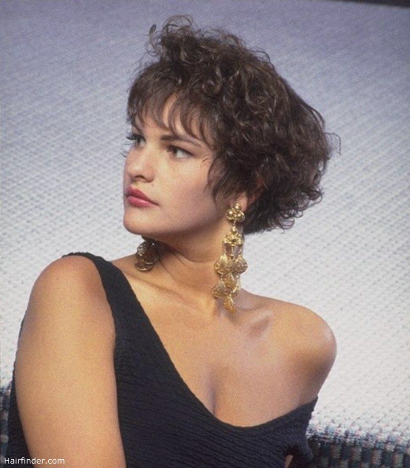 Short Layered Bob Visual Idea — 80s Hairstyles