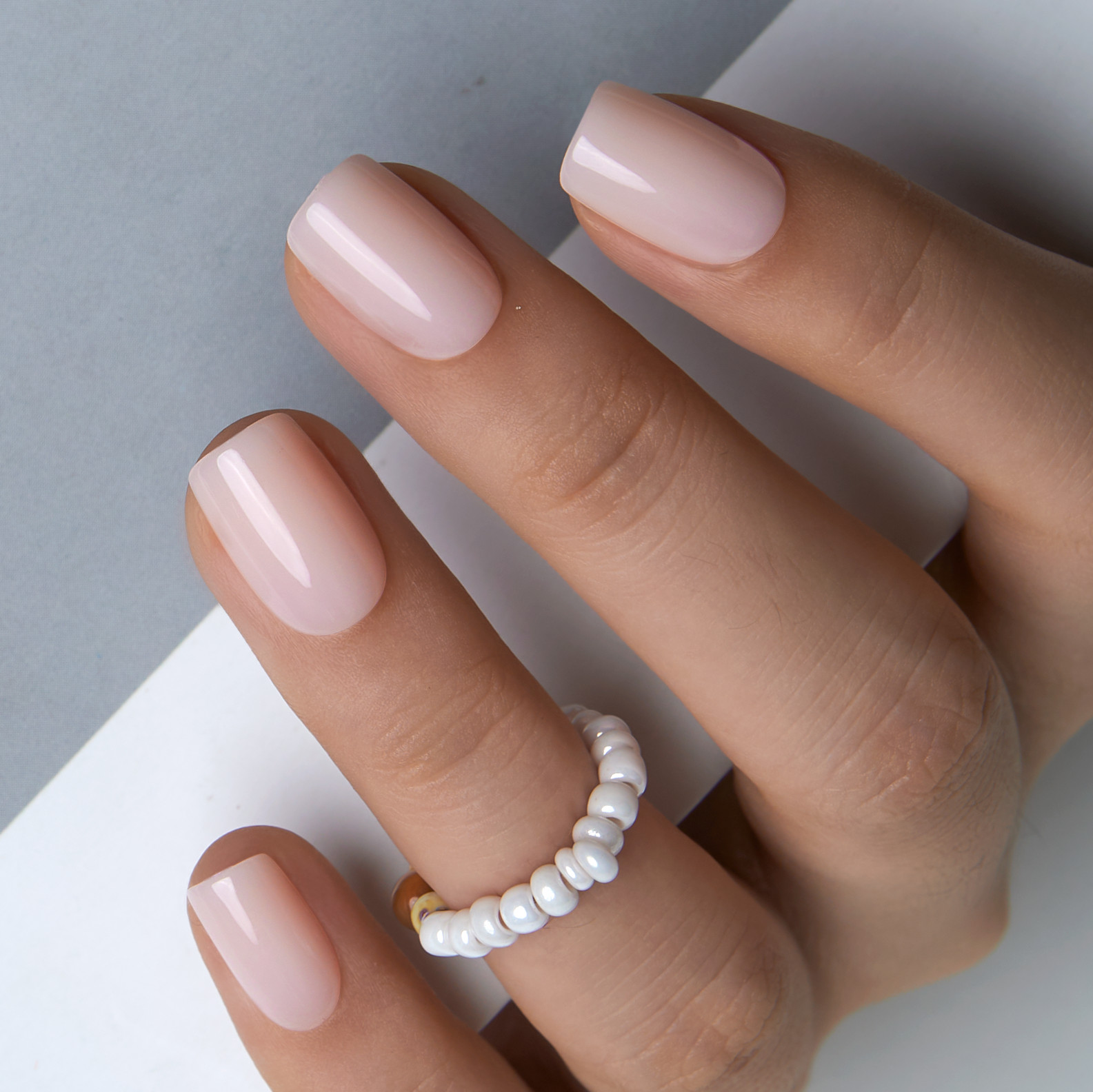 Solid Color Visual Idea Solid Color Visual Idea — Nails for Short Nail Beds