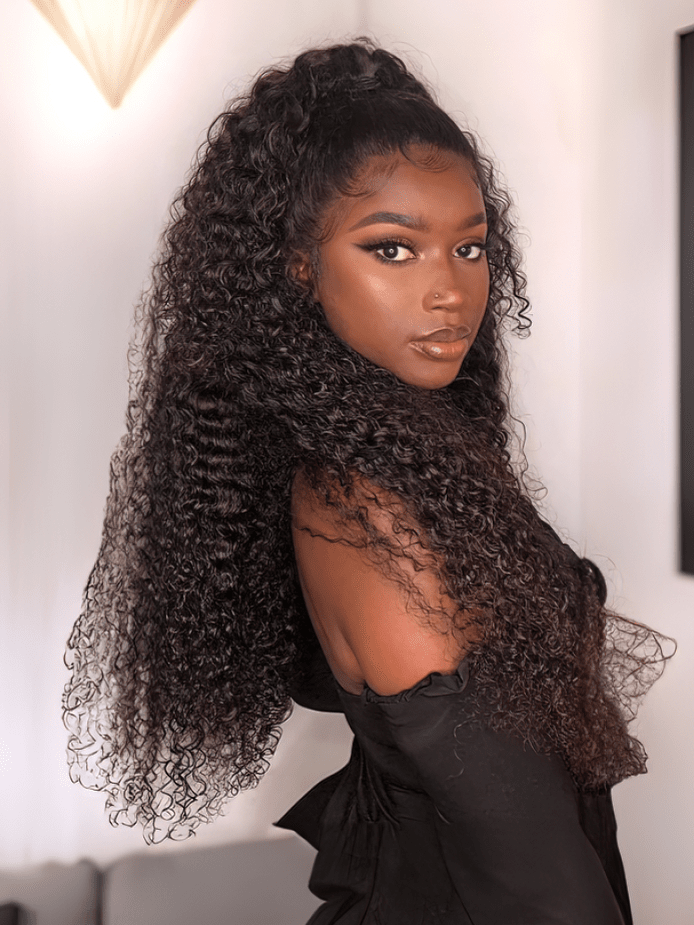 Sleek High Ponytail With Curls Sleek High Ponytail With Curls — Easy Hairstyles for Curly Hair