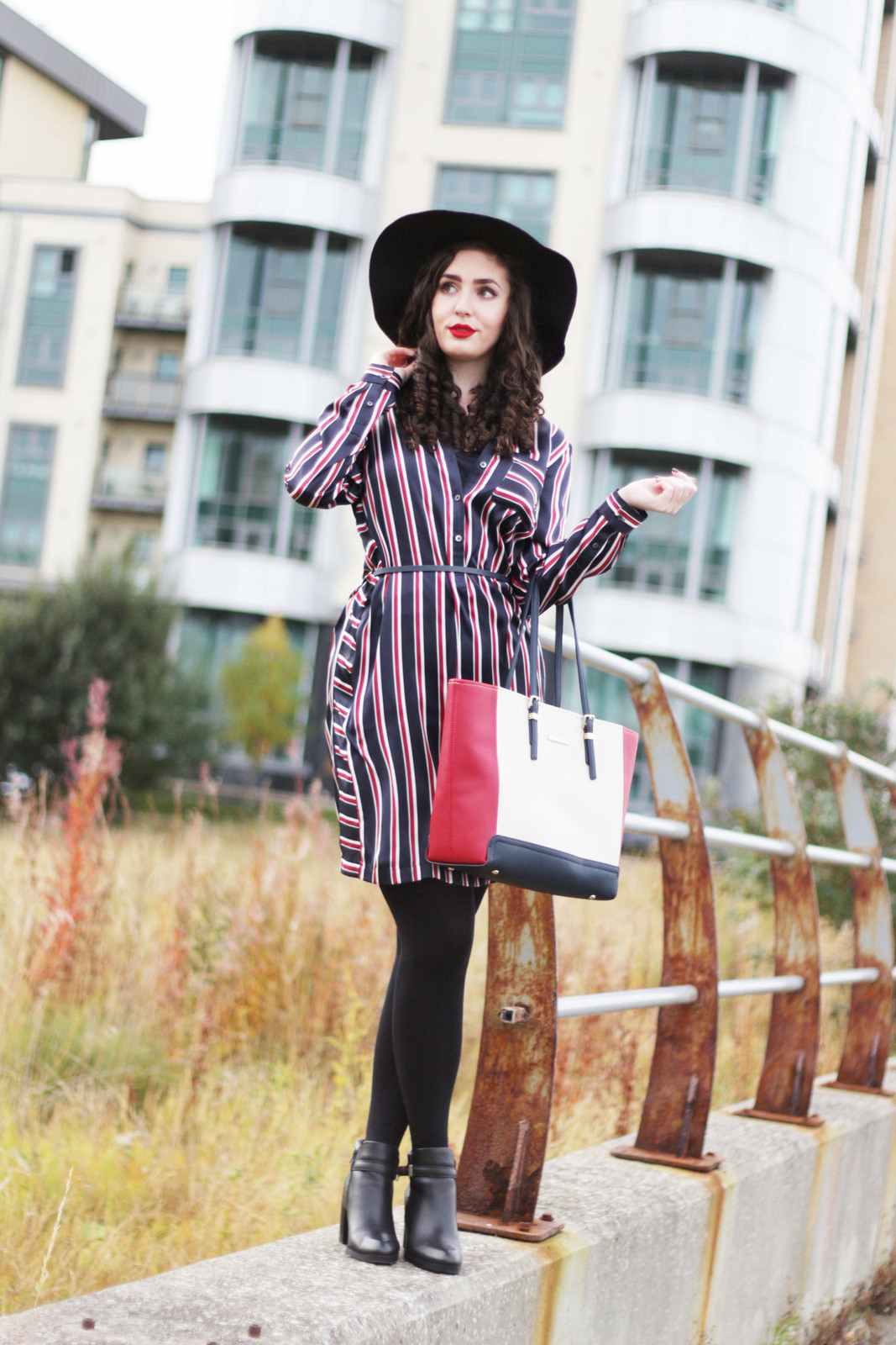 Classic Striped Shirt Dress for Casual Chic Classic Striped Shirt Dress for Casual Chic — Tommy Hilfiger Outfits