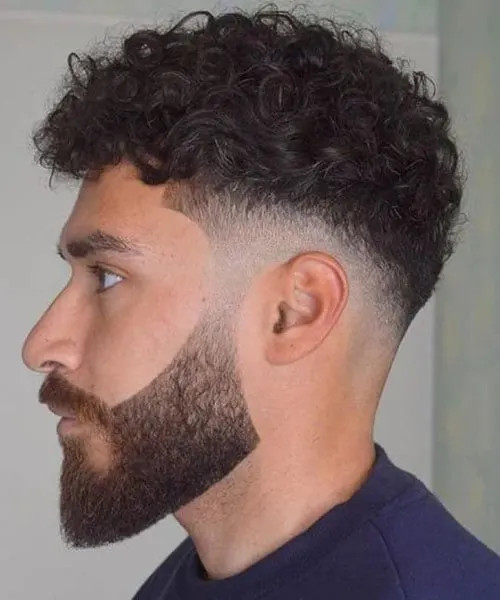 Black Mullet With Defined Curls Black Mullet With Defined Curls — Broccoli Haircut
