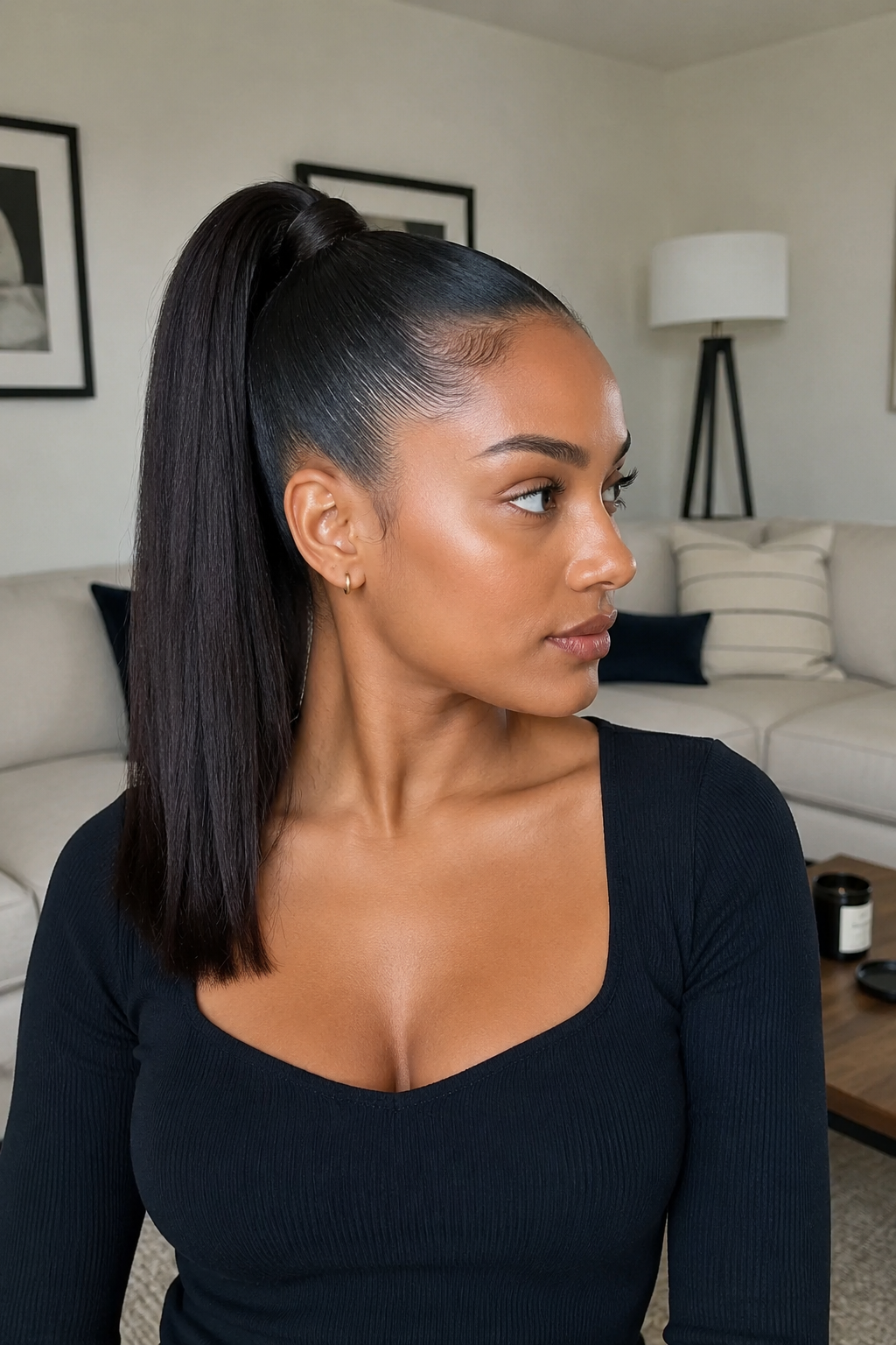 Sharp High Ponytail Sharp High Ponytail — Ponytail Hairstyles