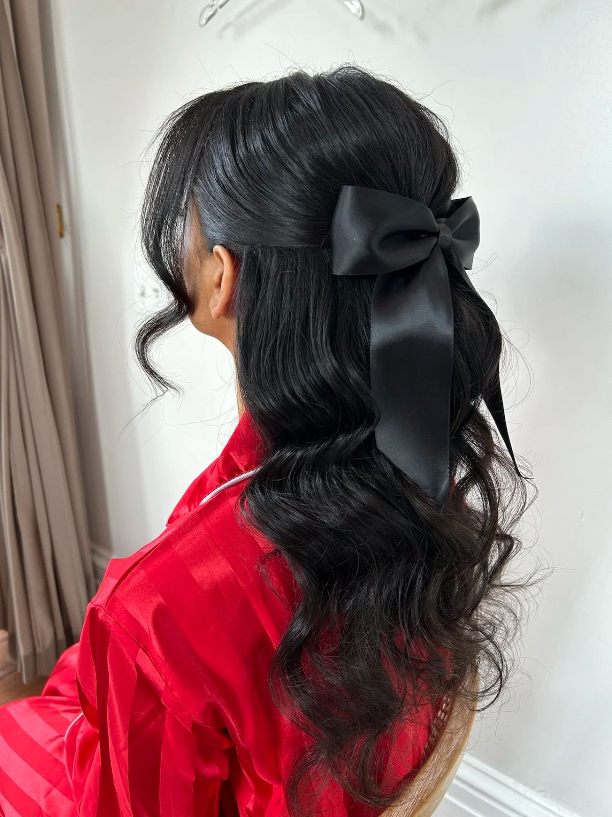 Side View Visual Idea — Half Up Half Down Natural Hair