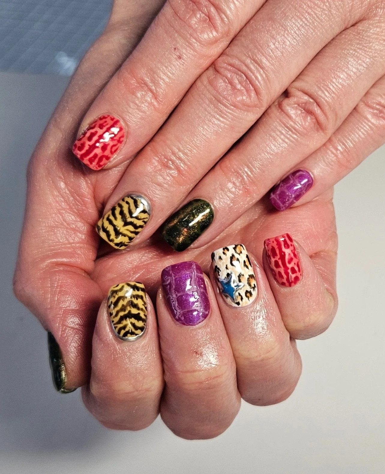 Wild Eclectic Visual Idea Wild Eclectic Visual Idea — Vegas Nails