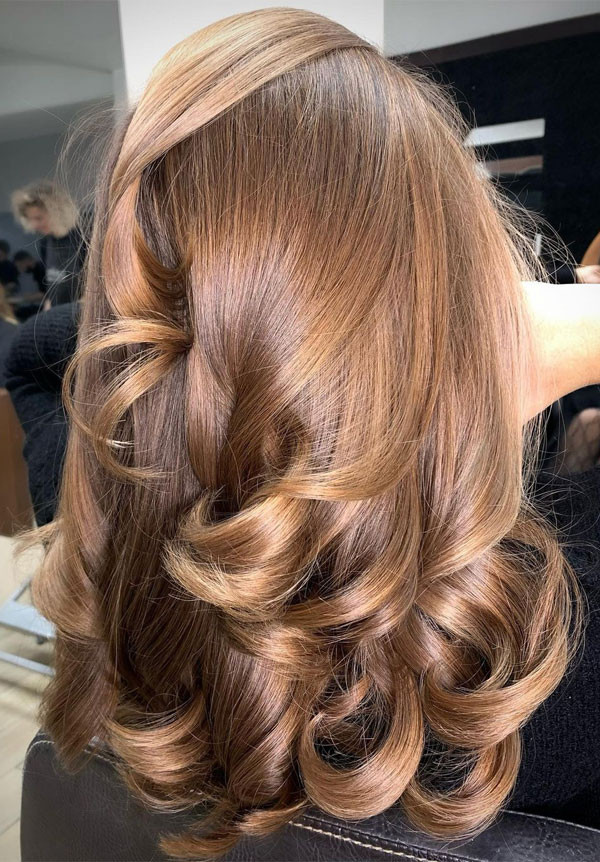 Shoulder Length Visual Idea Shoulder Length Visual Idea — Golden Brown Hair