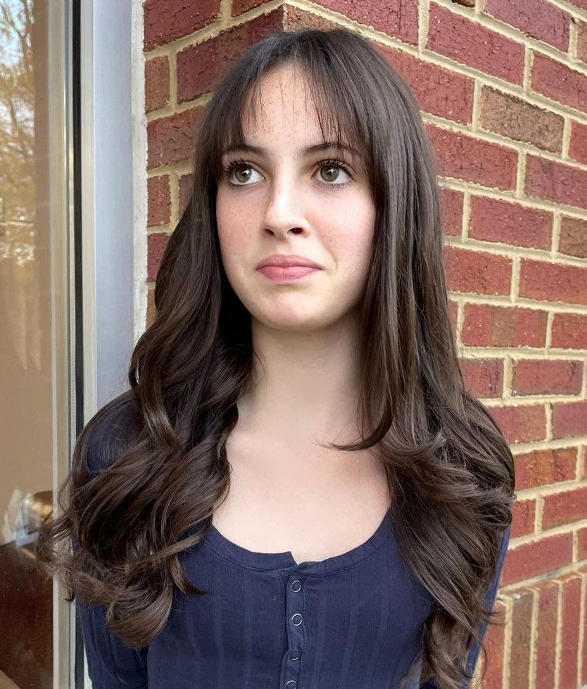 Dark Brown Visual Idea Dark Brown Visual Idea — Haircuts for Teenage Girls