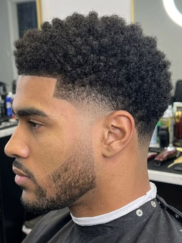 Sharp Coiled Top Low Taper Fade Sharp Coiled Top Low Taper Fade