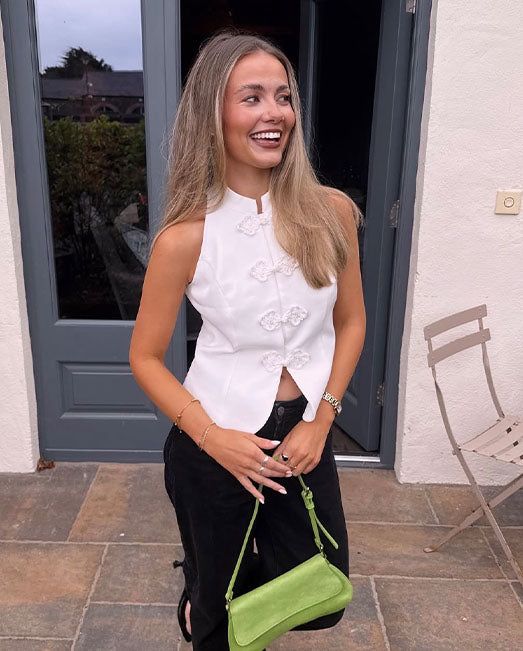 Satin Blazer with Bow Detail for Formal Events — Ireland Outfits