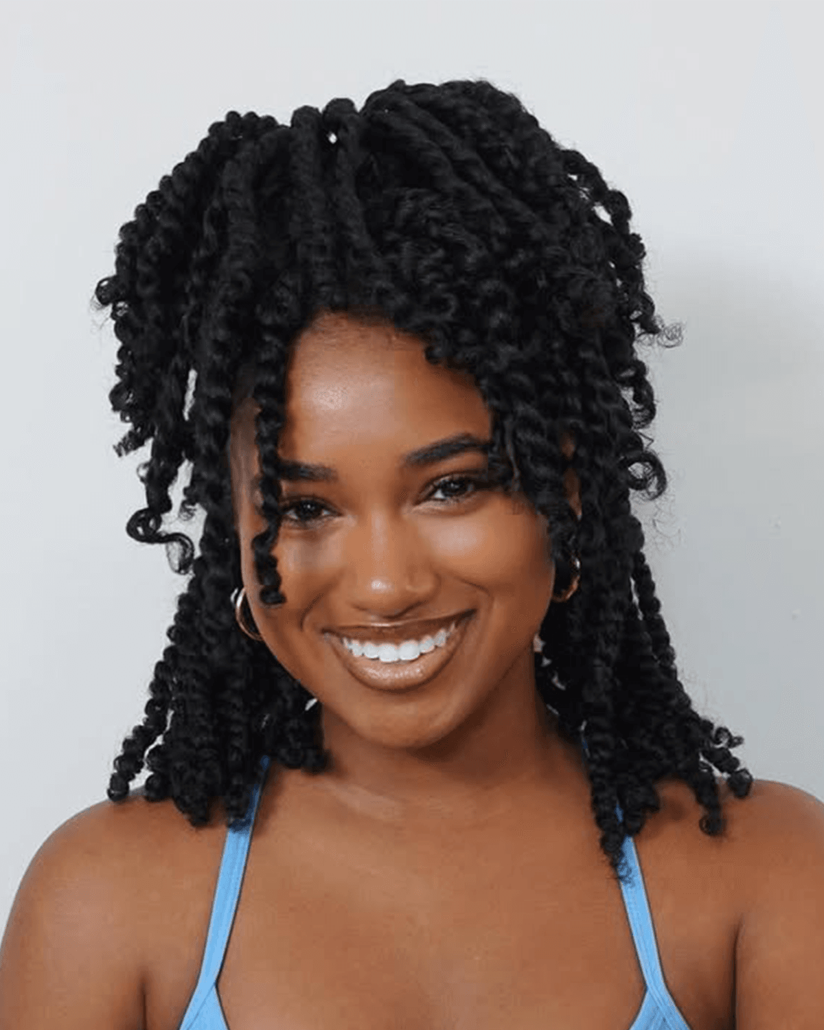 Large Twists with Wispy Ends Large Twists with Wispy Ends — Protective Hairstyles