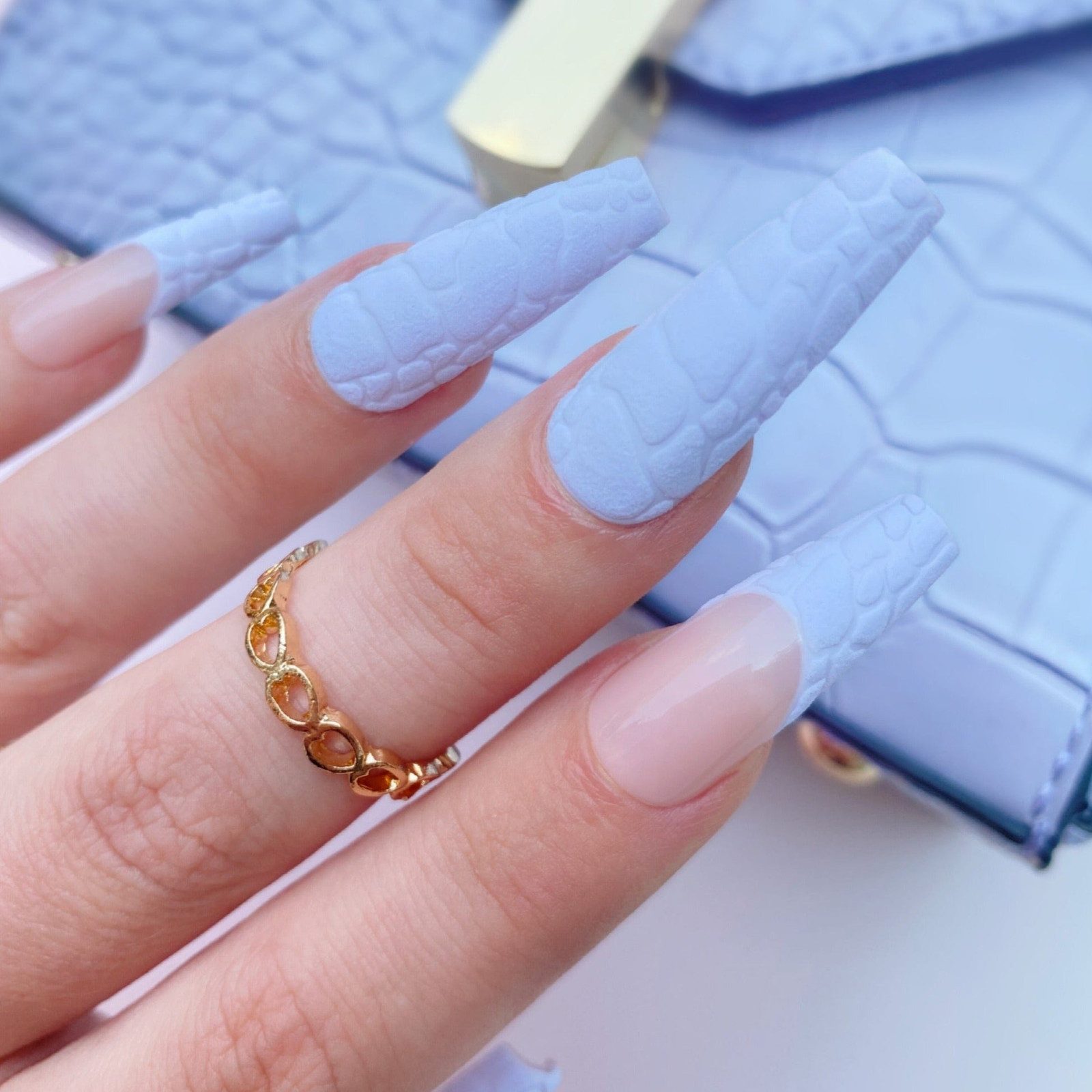 Matte Visual Idea Matte Visual Idea — Croc Nails