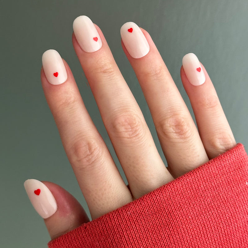 Valentines Visual Idea Valentines Visual Idea — Nails for Small Hands