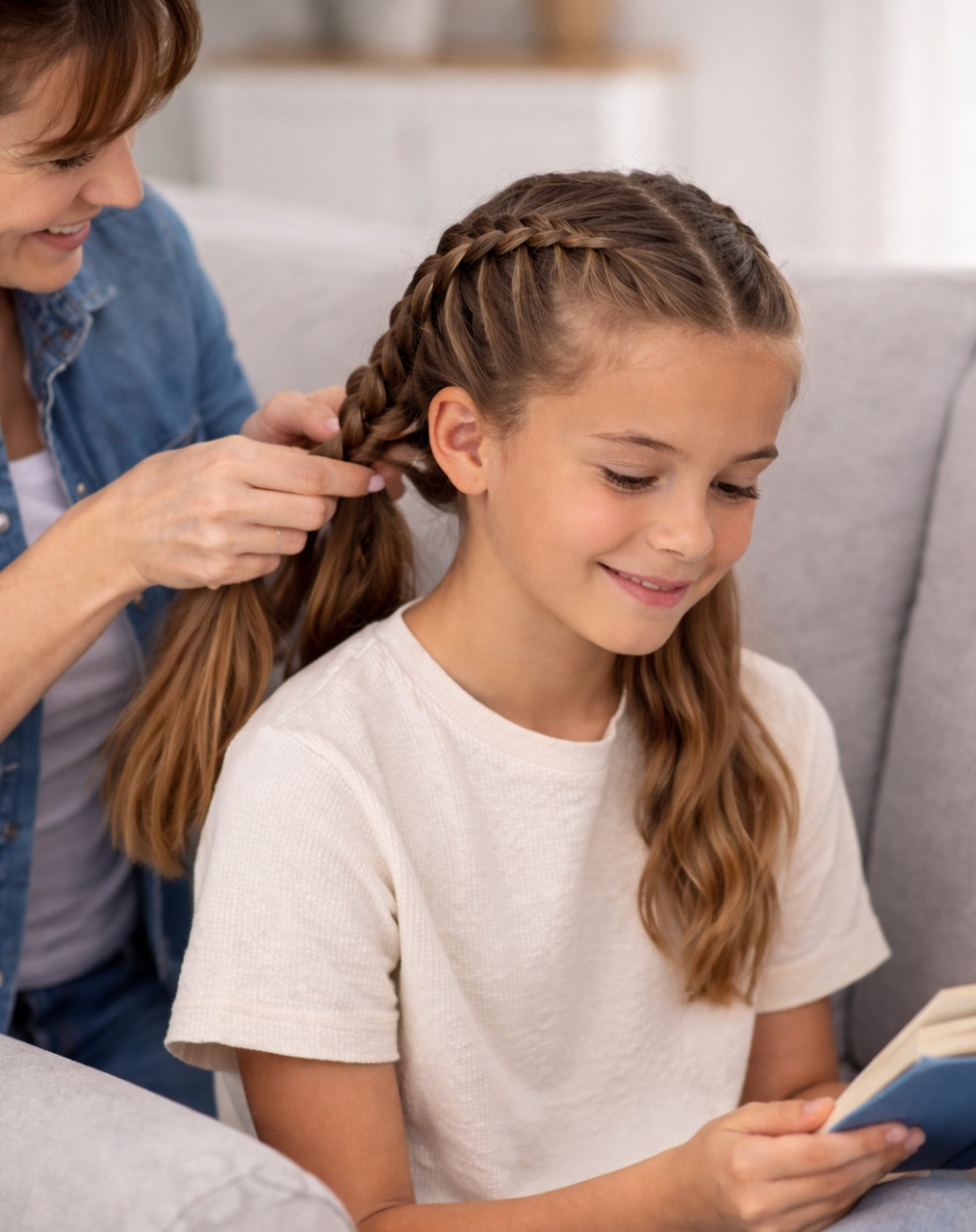 Intricate Dutch Braids on Wavy Hair Intricate Dutch Braids on Wavy Hair — Tween Hairstyles