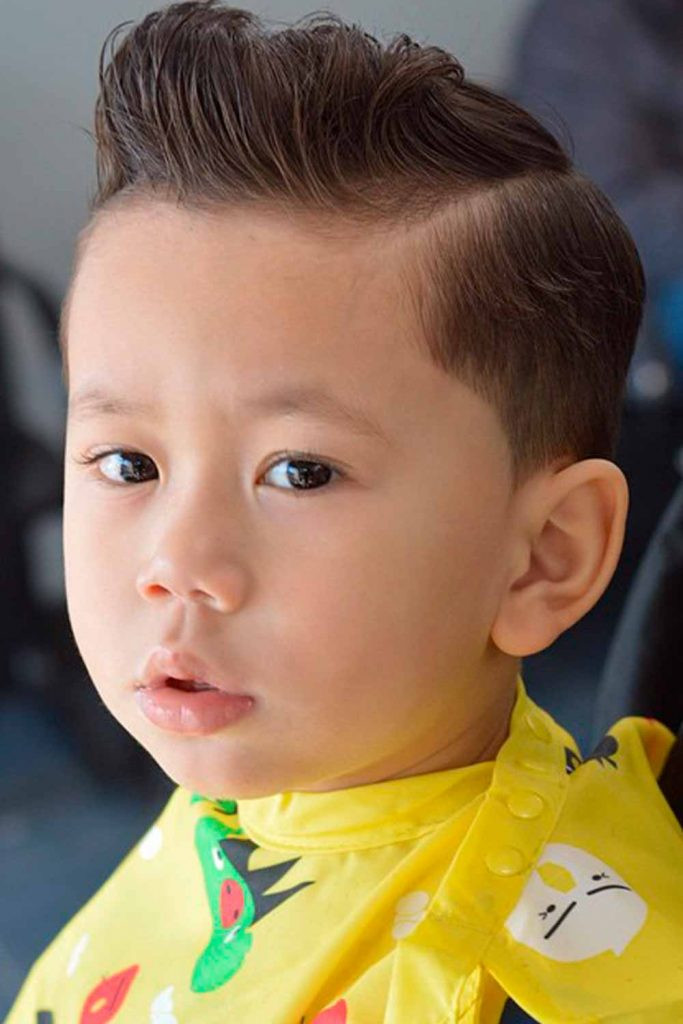 Classic Side Part With Slicked Top — Toddler Boy Haircuts