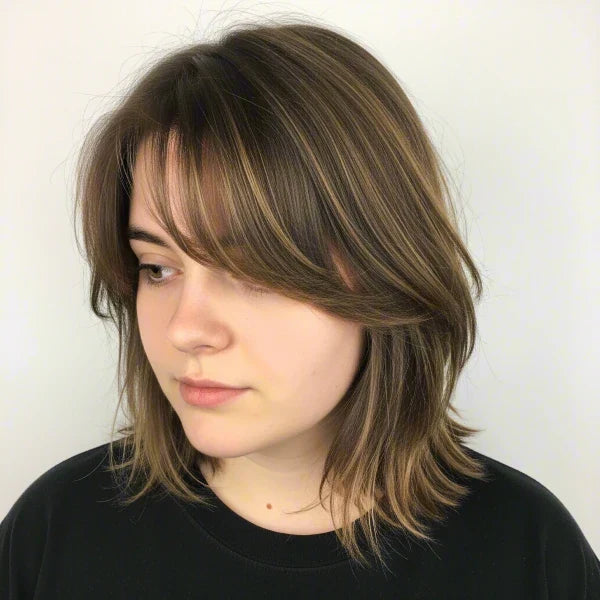 Dark Brown With Subtle Highlights Visual Idea Dark Brown With Subtle Highlights Visual Idea — Haircuts for Thin Hair