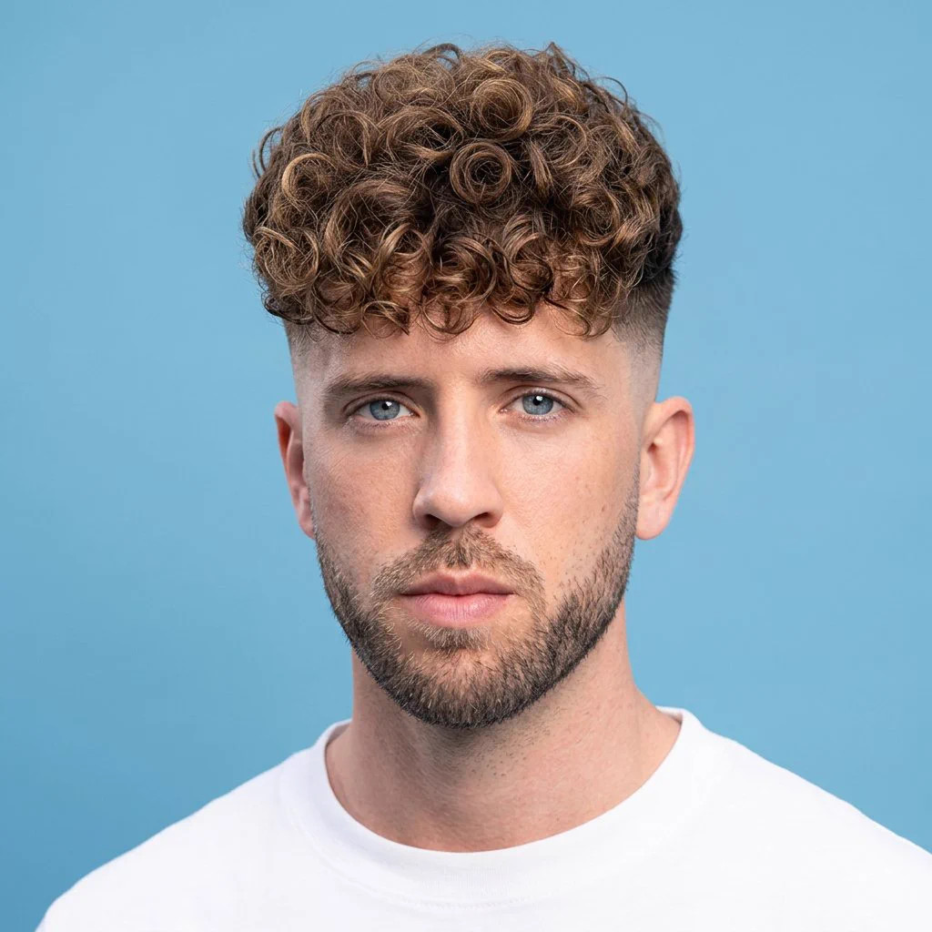 Short Curly Top With Fringe Short Curly Top With Fringe — Broccoli Haircut