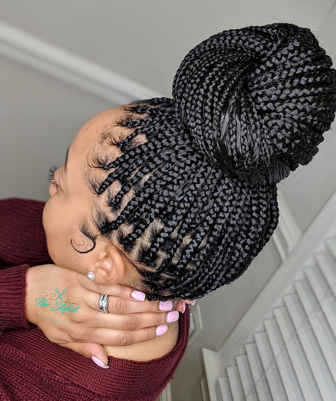 High Braided Bun Style — Sweet 16 Hairstyles